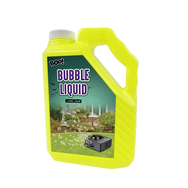 Ready-to-Use Bubble Machine Liquid Refill - 1L, Screw Cap, Carry Handle