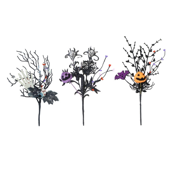 Halloween Spooky Flower Bouquet | Assorted Designs, 17 x 4 x 30-37cm
