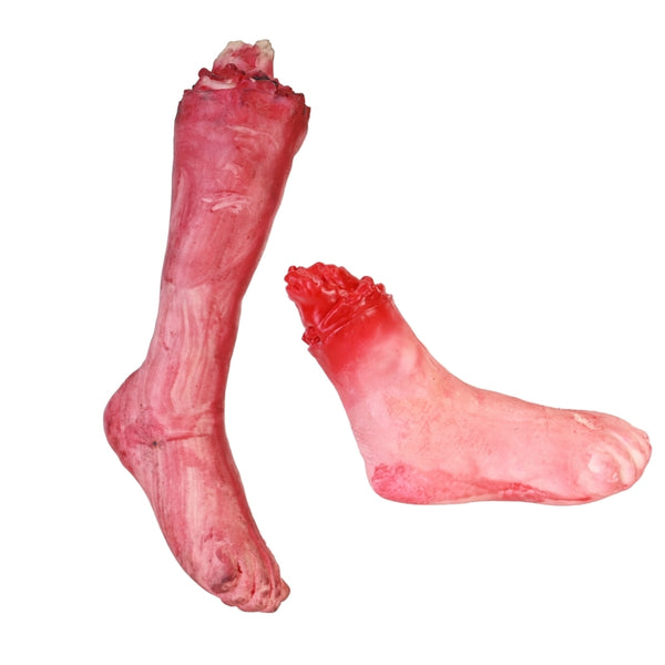Halloween Severed Leg Prop | 19 x 8 x 37cm