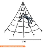 Halloween Mega Yard Spider Web | 5m , 478 x 500cm