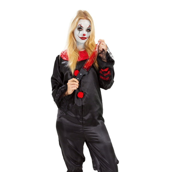 Sinister Jester Halloween Costume | Adult One Size Fits Most