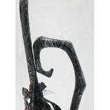 Halloween Witch Curved Broom | 23 x 13 x 95cm