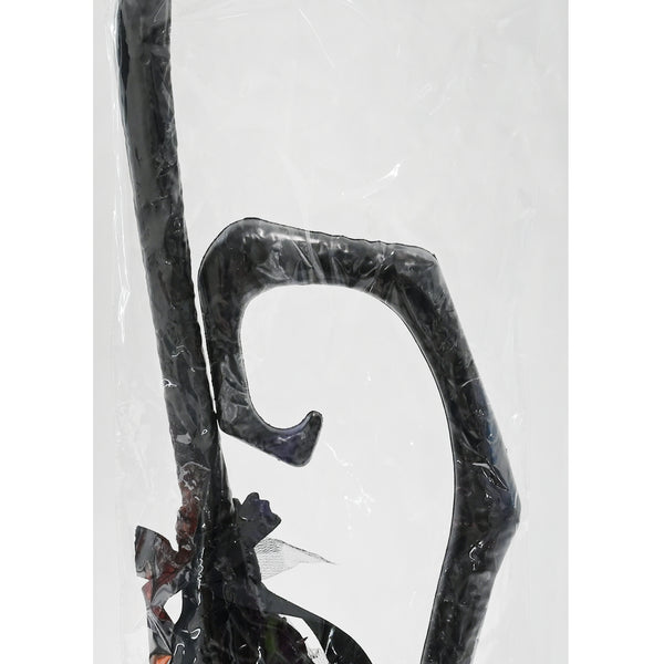 Halloween Witch Curved Broom | 23 x 13 x 95cm