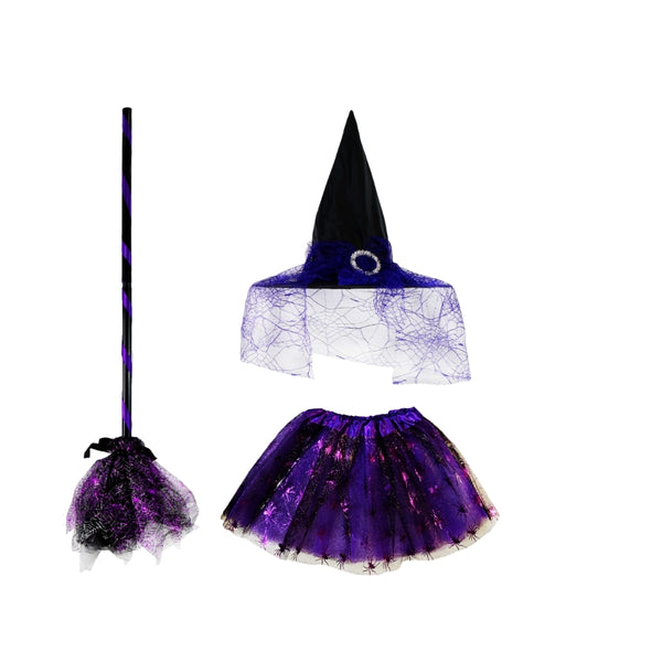 Halloween Witch Dress Up Tutu Costume Set | Kids Assorted Styles