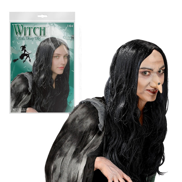 Halloween Witch Wavy Wig | Assorted Colours, 150g