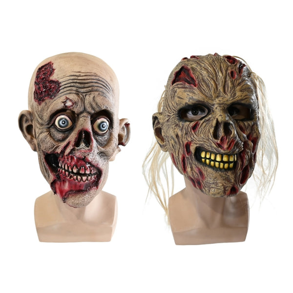 Halloween Zombie Latex Mask | Adult One Size Fits Most