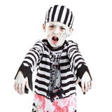Kids Zombie Prisoner Halloween Costume | Orange Prison Outfit