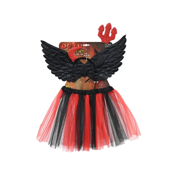 Halloween Devil Dress Up Tutu Costume | Kids Assorted Styles