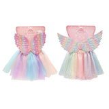 Halloween Fairy Tutu with Wings Set | Assorted Colours