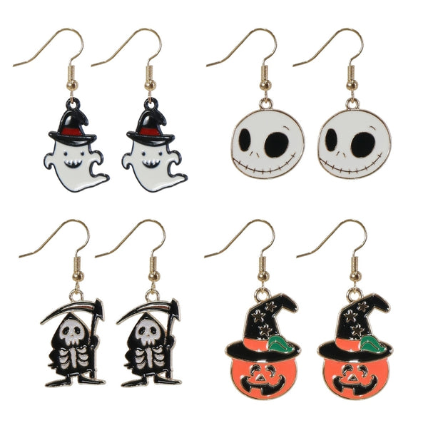 Halloween Character Earrings Assorted | 2.5 x 1 x 4cm