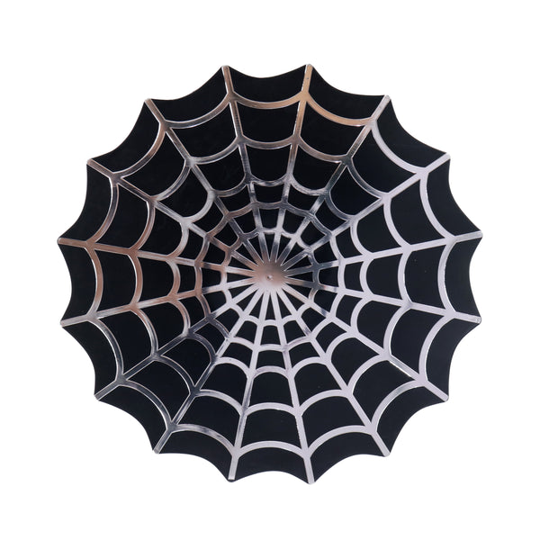 Halloween Spider Web Plate | 41 x 2 x 41cm