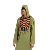Adult Evil Pumpkin Halloween Costume | Orange Jack-O'-Lantern Design