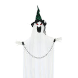 Halloween Animated Hanging Chained Ghost | Battery Operated, 1.8M Height