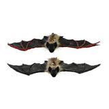 Spooky Hanging Bat Halloween Decoration - 15cm, Assorted Designs