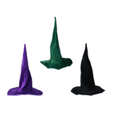 Mystic Coven Tall Pointed Witch Costume Hat - Assorted Colours