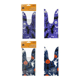Halloween Tie-Up Treat Bags - 20cm, Pack of 20, Assorted Designs