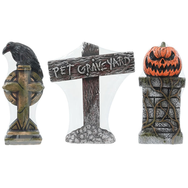Assorted Gothic Halloween Headstone Decoration - 53.6cm, 3 Designs