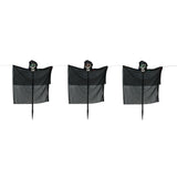 Grim Reaper Light-Up Lawn Stakes - 82cm, Pack of 3, Assorted Colours