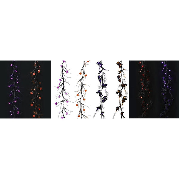 Creepy Creeper Light-Up Hanging Vine Garland - 1.8m, Assorted Designs