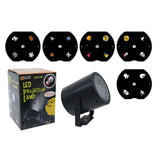 Twilight Haunted Halloween Projection Lamp - Assorted Designs, Battery Operated
