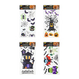 Halloween Decorative Wall Stickers - Assorted Spooky Designs and Colours