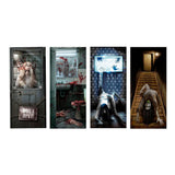 Gory Zombie Halloween Door Decoration - 1.8m, Assorted Designs