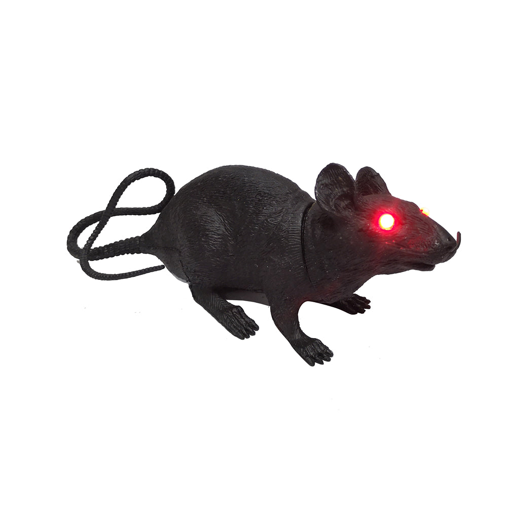 Boo! Horror Rat with Light Up Eyes | Battery Powered | 26cm