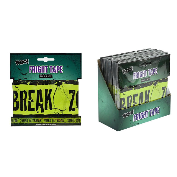 Halloween Warning Fright Tapes 9m | Assorted Models