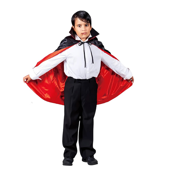 Kids Halloween Vampire Cape | Black, 75 x 70cm