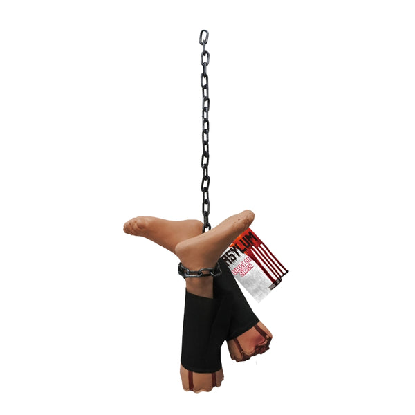 Halloween Bloody Severed Limbs with Chains Props | Asylum Theme, 35 x 12 x 7cm