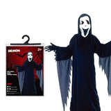 Kids Demon Halloween Costume | Red and Black Hooded Outfit