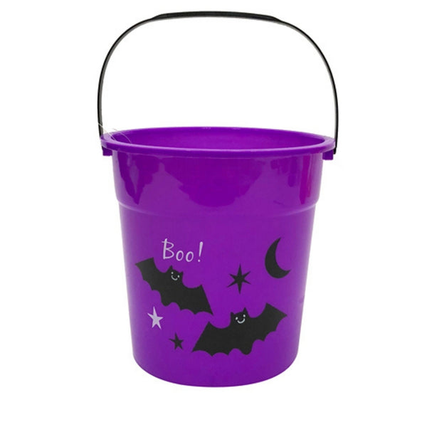 Halloween Trick or Treat Bucket with Handle | 15 x 15 x 15cm, Assorted