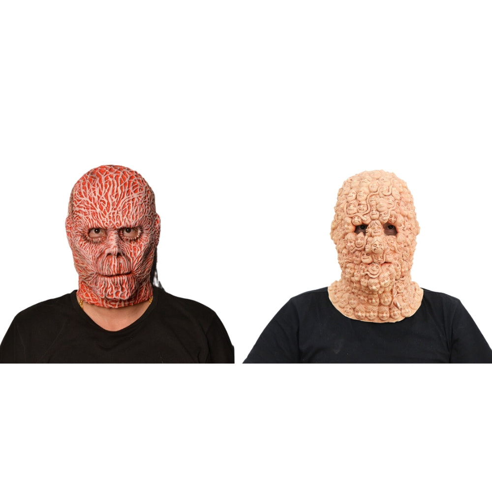 Boo! Horror Face Latex Mask| Assorted