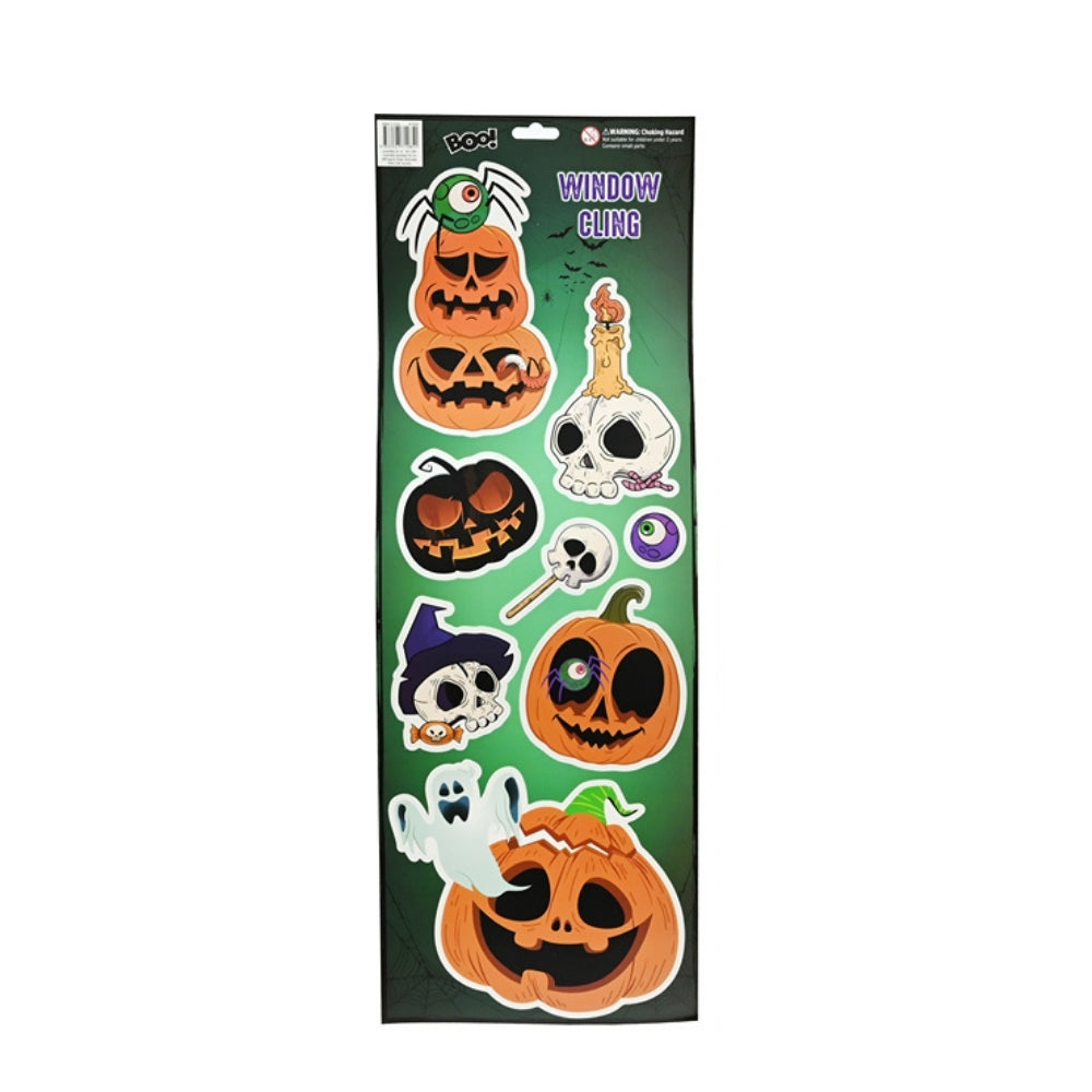 Halloween Spooky Character Window Static Clings | 21 x 59.5cm