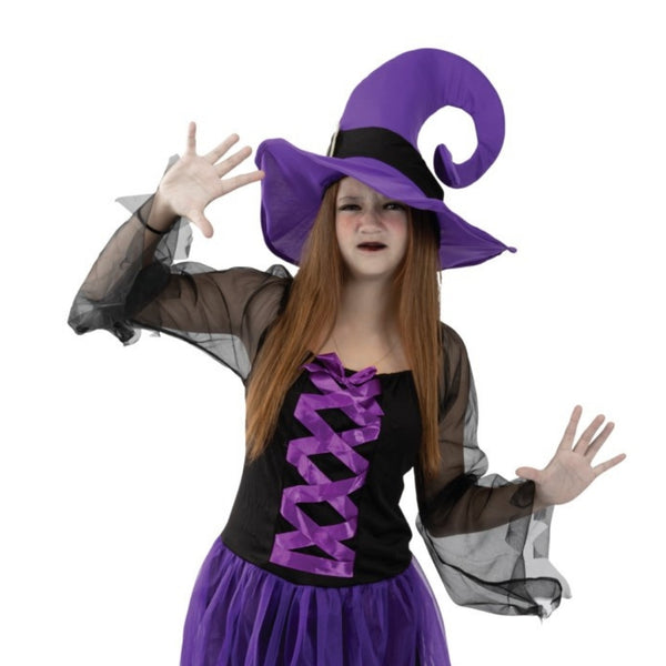 Purple Witch Halloween Costume | Adult Ladies One Size Fits Most