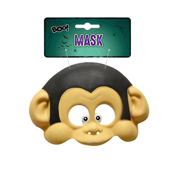 Halloween Spooky Half Face Mask for Kids | Assorted Designs, 16.5 x 17.5 x 3cm