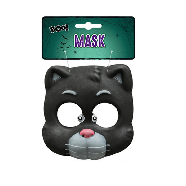Halloween Spooky Half Face Mask for Kids | Assorted Designs, 16.5 x 17.5 x 3cm