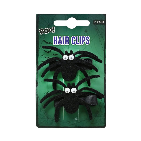 Halloween Hair Clips Pack of 2 Assorted | 8 x 1.5 x 5cm