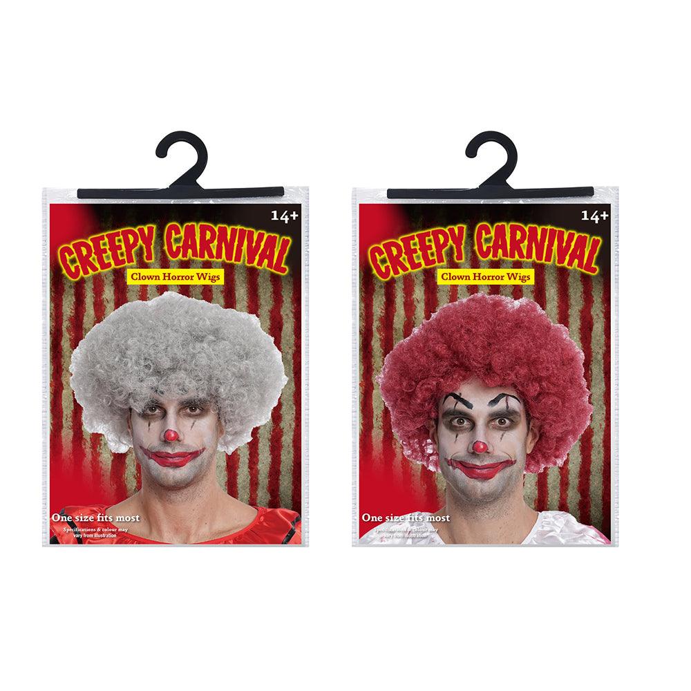 Halloween Clown Horror Wigs | Assorted Models