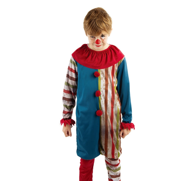 Kids Scary Killer Clown Halloween Costume | Multiple Sizes Available