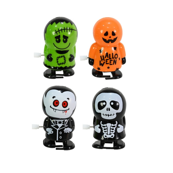 Halloween Wind Up Spooky Figurines | Assorted Designs, 3.5 x 3.5 x 6cm