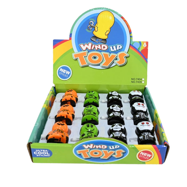 Halloween Wind Up Spooky Figurines | Assorted Designs, 3.5 x 3.5 x 6cm