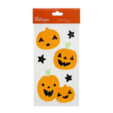 Halloween Gel Window Clings | Pack of 3 Assorted, 14.3 x 24.5cm Sheets