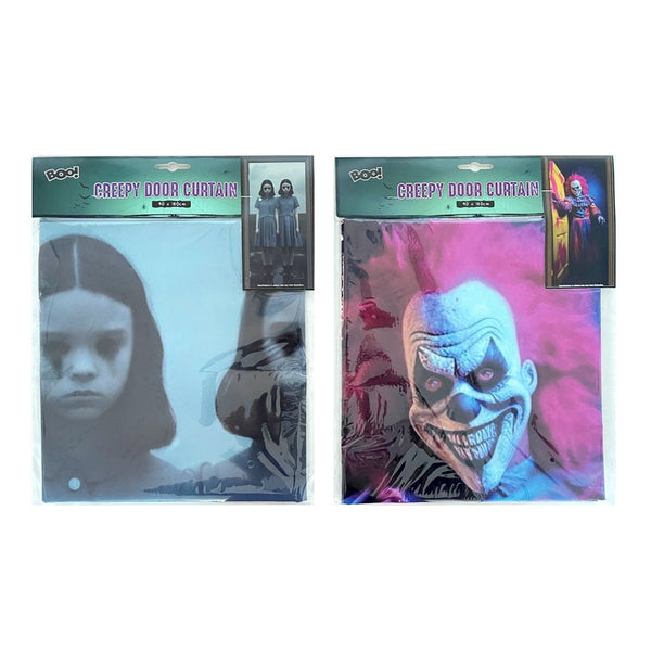 Halloween Creepy Door Curtain Spooky Entrance Decoration | 90 x 180cm