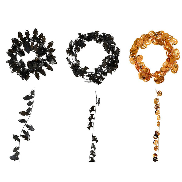 Halloween Tinsel Garland 2.5m | Assorted Models