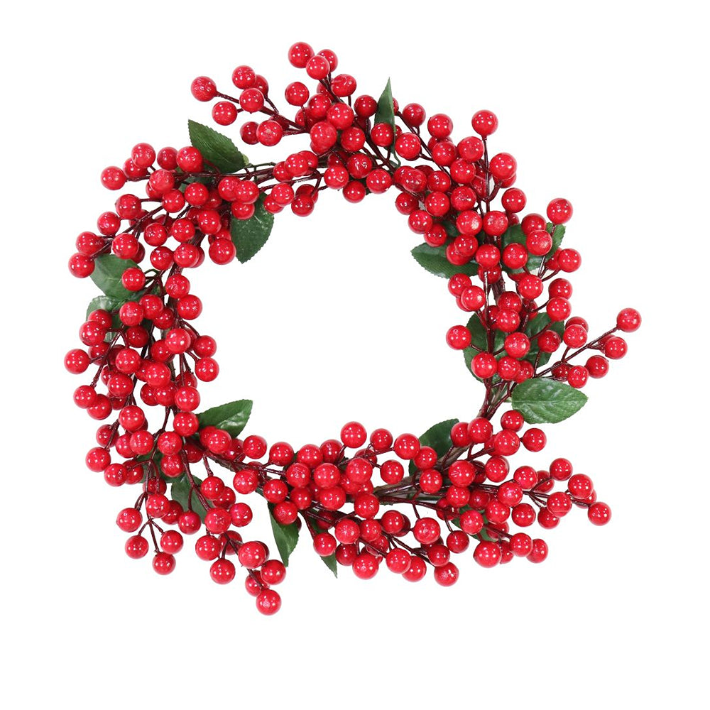 festive magic berries wreath - 40cm
