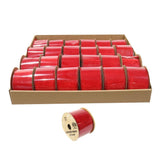 Red Velvet Beaded Ribbon | 6.3cm  x  2.7m