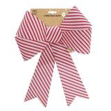 Candy Striped Bow | 22 x 29cm