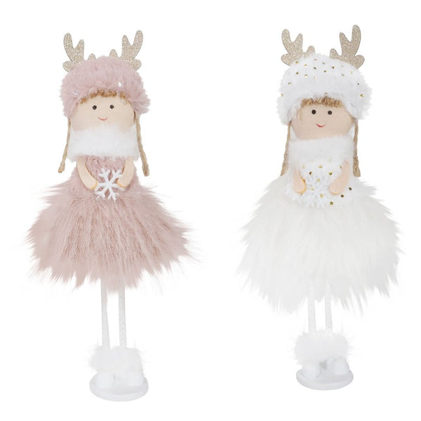 Festive Magic Standing Christmas Fairy Decoration - 27cm, Assorted Designs