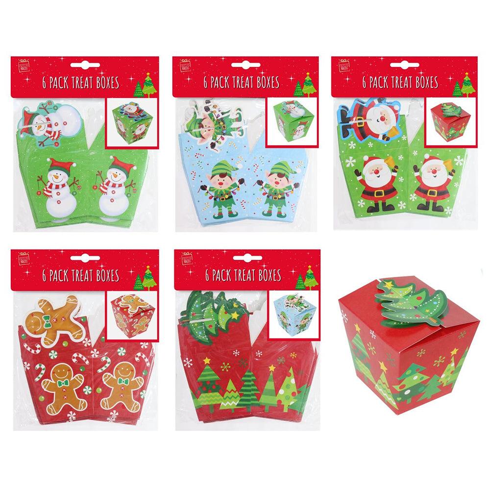Treat Boxes| Pack of 6| Assorted Models